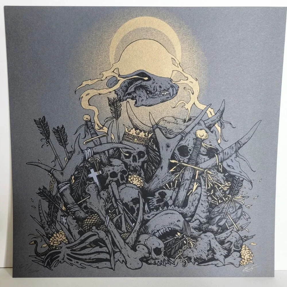 REVOLVER x METALLICA ERIC WOLFE SAHLSTEN SCREEN PRINT - FALL 2021 ISSUE